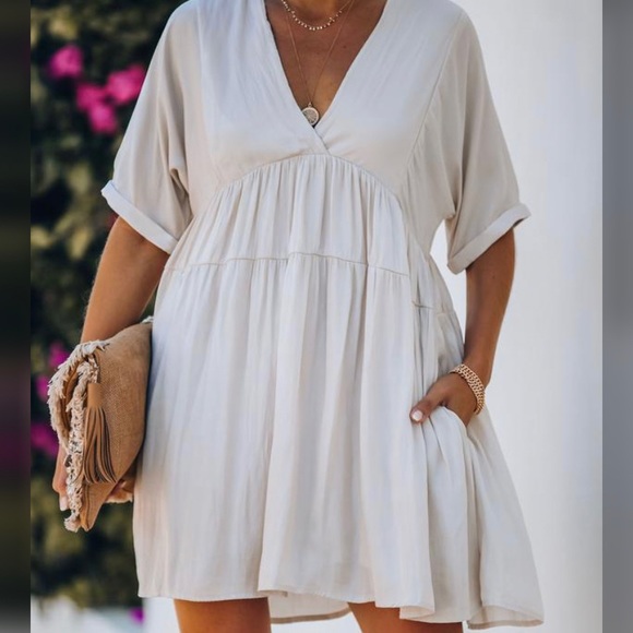 Vici Dresses & Skirts - Vici Dolls Giddy Pocketed Babydoll Dress